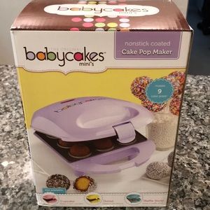 Baby cakes cake pop maker